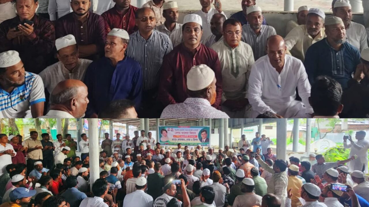 পেকুয়ায় খালেদা জিয়ার জন্মদিন উপলক্ষে বিএনপির দোয়া মাহফিল